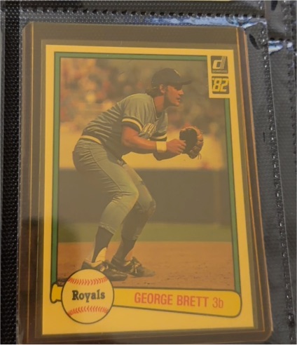 1982 Donruss #34 George Brett — front