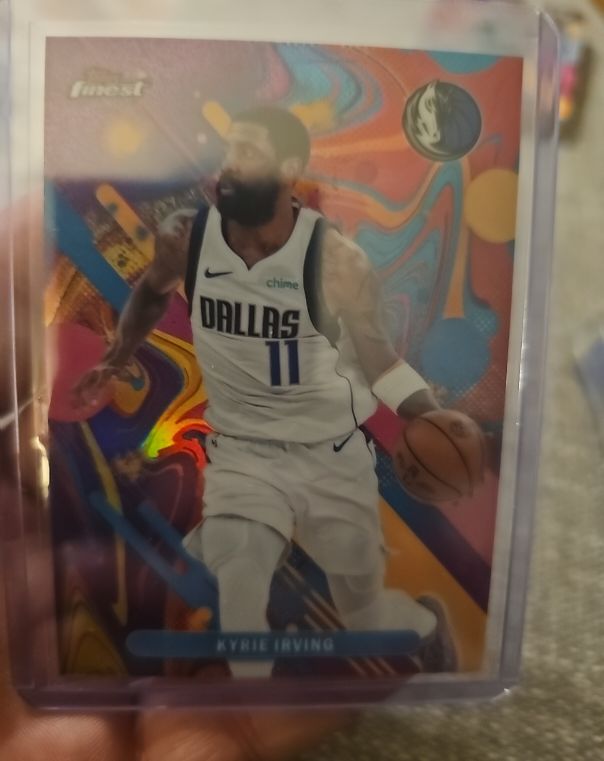 2025-26 Topps Finest #87 Kyrie Irving — front