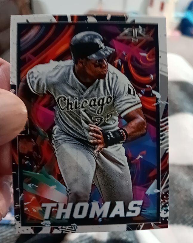 2022 Topps Fire #188 Frank Thomas — front