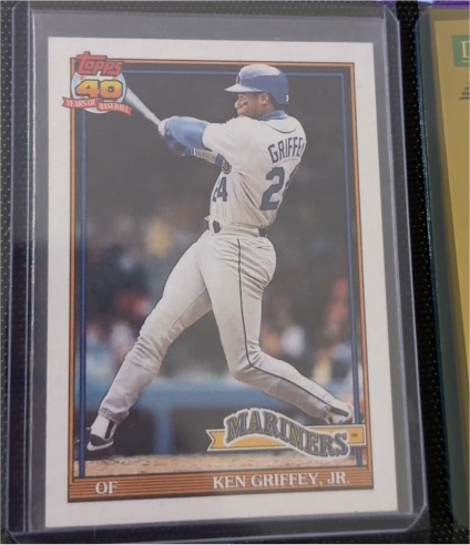 1991 Topps #790 Ken Griffey Jr. — front