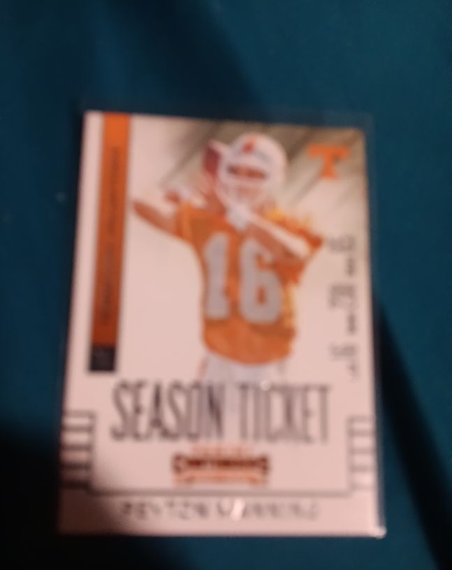 2015 Panini Contenders Draft Picks Season Ticket #81 Peyton Manning — front