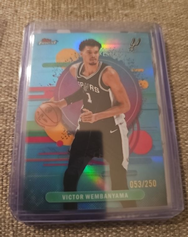 2026 Topps Finest #179 Victor Wembanyama — front