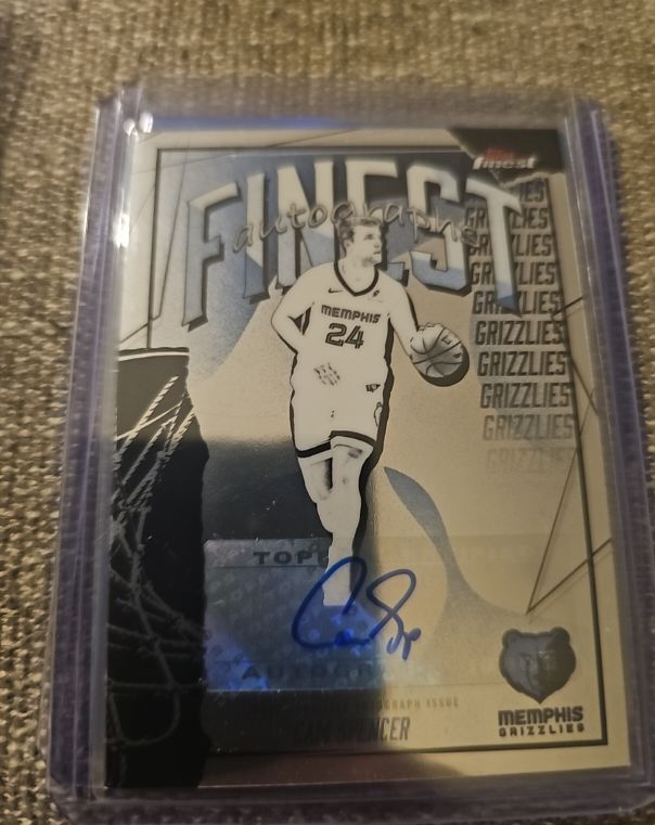 2025-26 Topps Finest #FAU-CS Cam Spencer — front