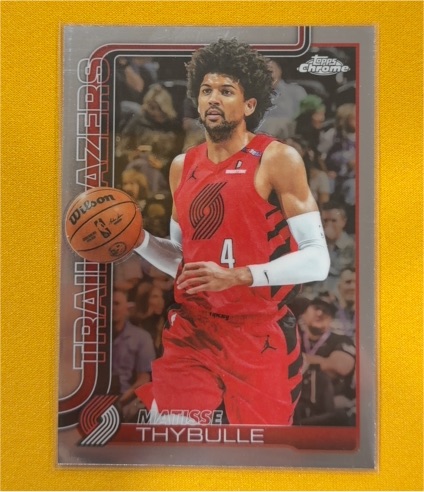 2025-26 Topps Chrome #169 Matisse Thybulle — front