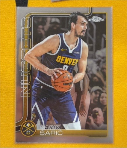 2025-26 Topps Chrome #77 Dario Saric — front