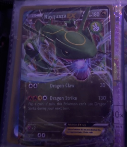 2014 Pokémon XY Roaring Skies #60 Rayquaza EX — front