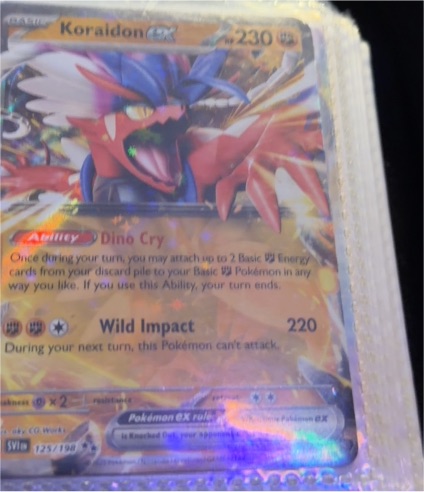 2023 Pokémon SV01: Scarlet & Violet #125 Koraidon ex — front