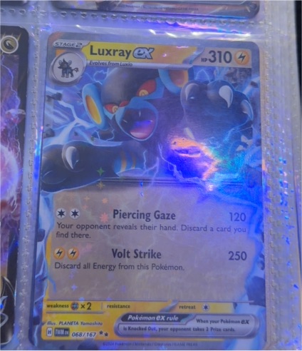 2022 Pokemon Scarlet & Violet Twilight Masquerade #068 Luxray ex — front