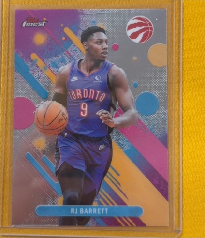 2025-26 Topps Finest #33 RJ Barrett — front