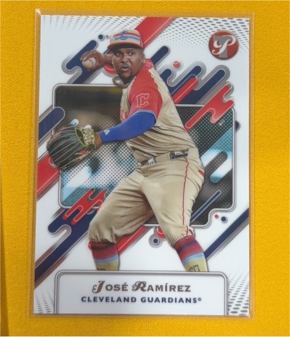 2025 Topps Pristine #264 José Ramírez Cleveland Guardians — front