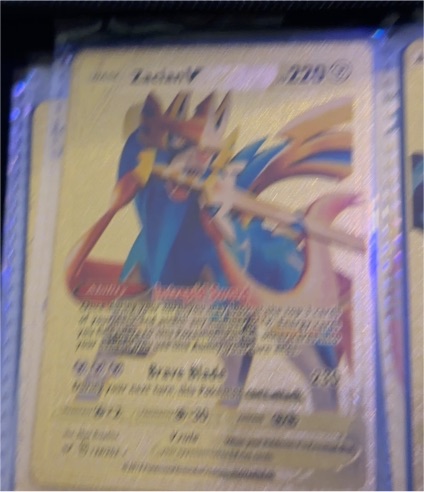 2019 Pokemon Zacian V #138/202 — front