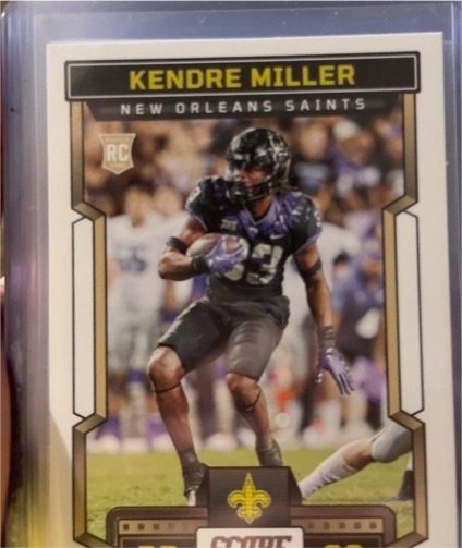 2023 Panini Score #321 Kendre Miller — front