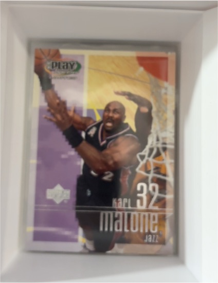 2002 Upper Deck Play Makers #32 Karl Malone — front