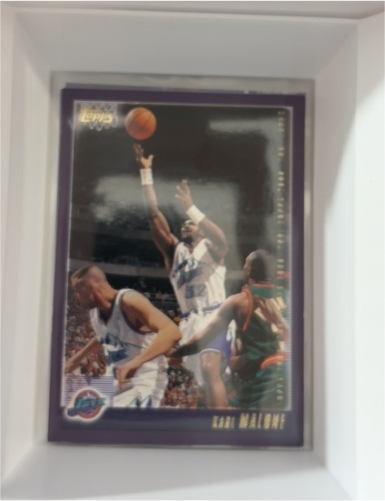 2000-01 Topps #225 Karl Malone — front