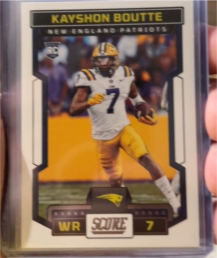 2023 Panini Score #350 Kayshon Boutte — front
