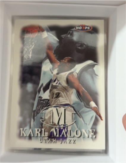 1998 NBA Hoops #60 Karl Malone — front