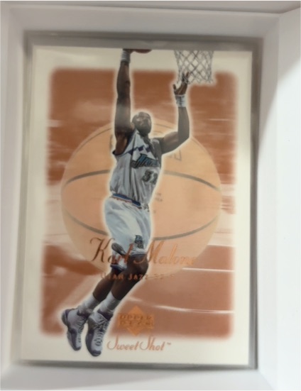 2001-02 Upper Deck Sweet Shot #85 Karl Malone — front