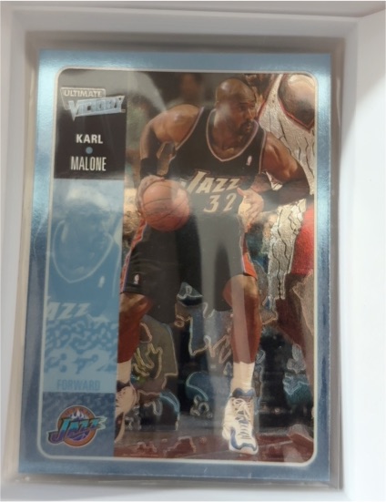 2000-01 Upper Deck Ultimate Victory #55 Karl Malone — front