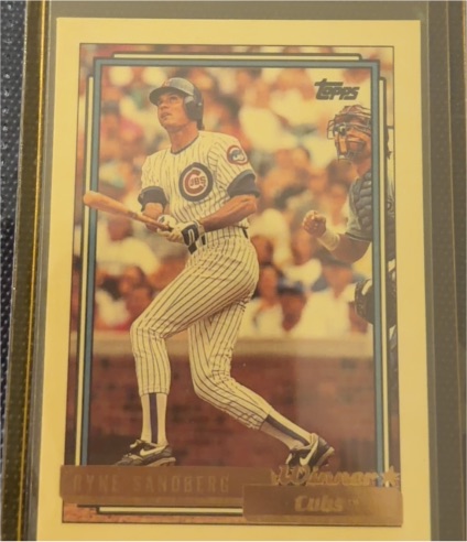 1992 Topps #110 Ryne Sandberg — front