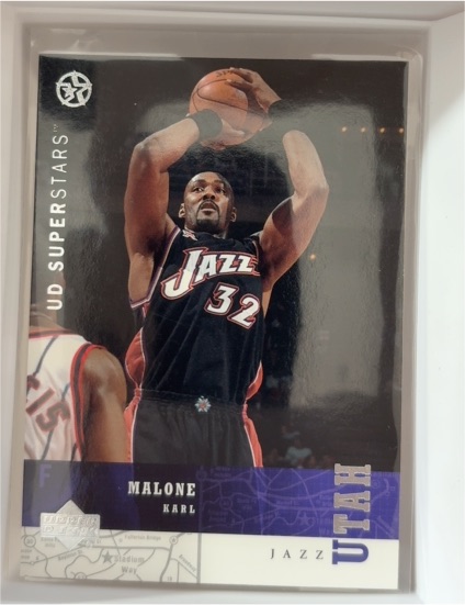 2002-03 Upper Deck UD Superstars #245 Karl Malone — front