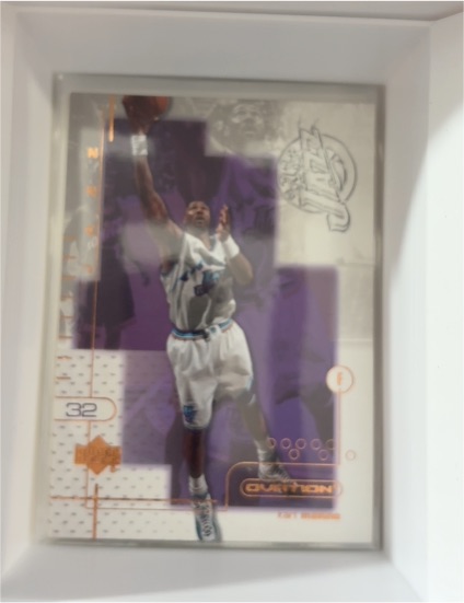 2001 Upper Deck Ovation #32 Vince Carter — front