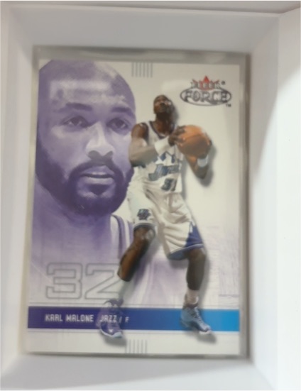 2001-02 Fleer Force #4 Karl Malone — front