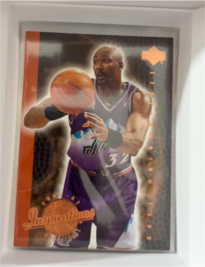 2001-02 Upper Deck Inspirations #86 Karl Malone — front