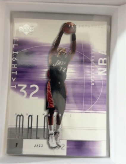 2001-02 Upper Deck Flight Team #20 Karl Malone — front