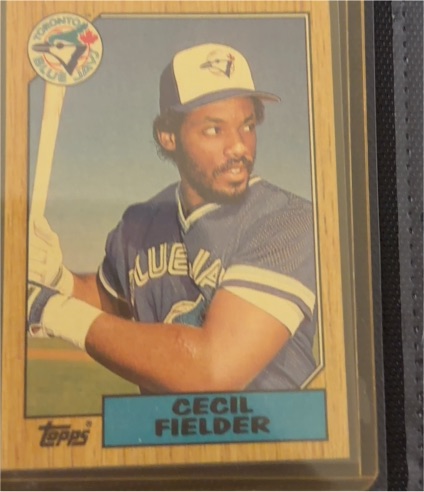 1987 Topps #178 Cecil Fielder — front
