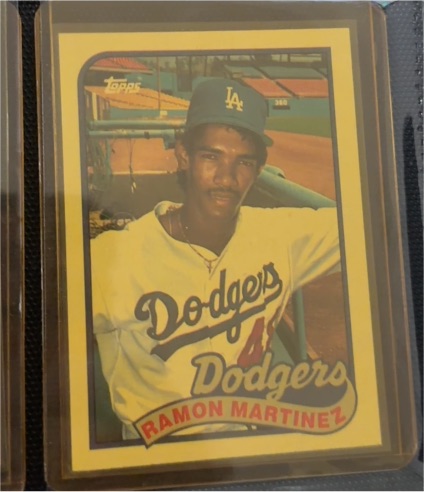 1989 Topps #225 Ramon Martinez — front