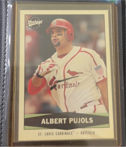 2004 Upper Deck Vintage #1 Albert Pujols — front