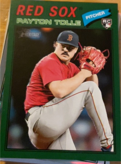 2026 Topps Heritage #386 Payton Tolle — front