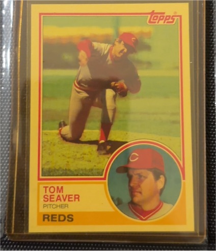 1983 Topps #580 Tom Seaver — front