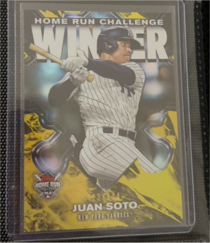 2024 Topps Home Run Challenge Winner #HRCW-20 Juan Soto — front