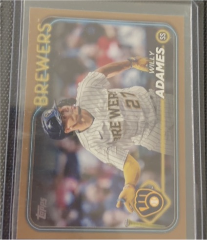 2024 Topps Series 1 #33 Willy Adames — front