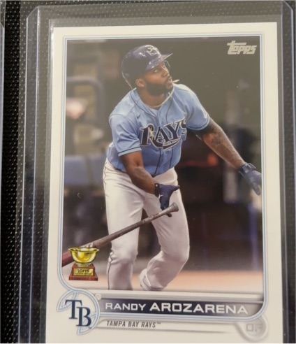 2022 Topps Series 1 #196 Randy Arozarena — front