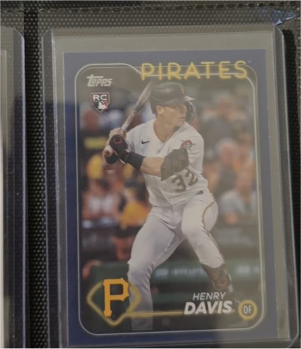 2024 Topps Series 1 #295 Henry Davis — front