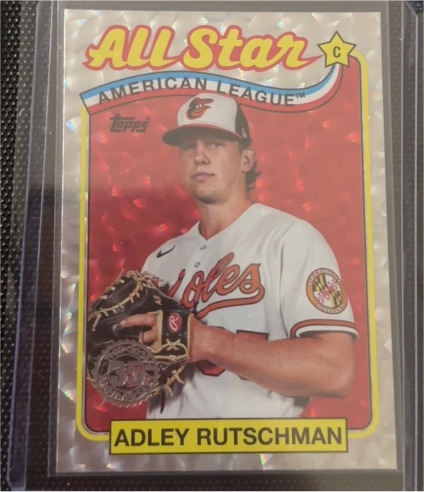 2024 Topps Series 2 1989 All-Star Silver Foil #89ASB-34 Adley Rutschman — front