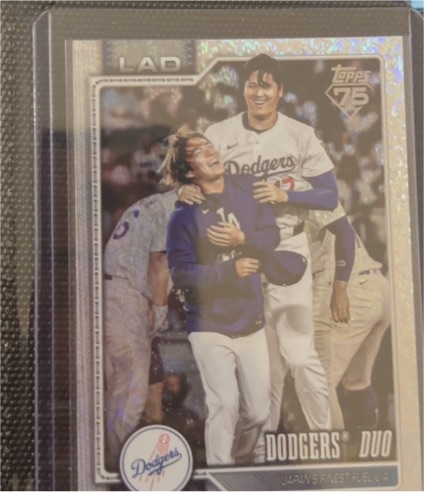 2026 Topps Series 1 #265 Dodgers Duo Shohei Ohtani — front