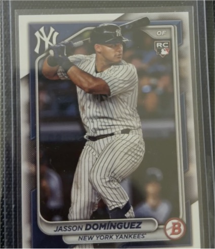 2024 Bowman #17 Jasson Domínguez — front