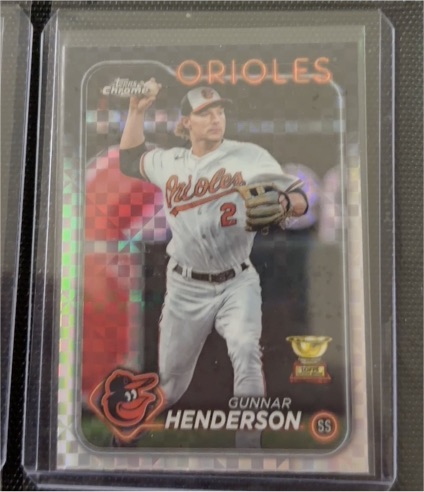 2024 Topps Chrome #36 Gunnar Henderson — front
