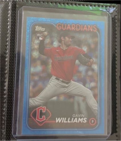 2024 Topps Series 1 #242 Gavin Williams — front