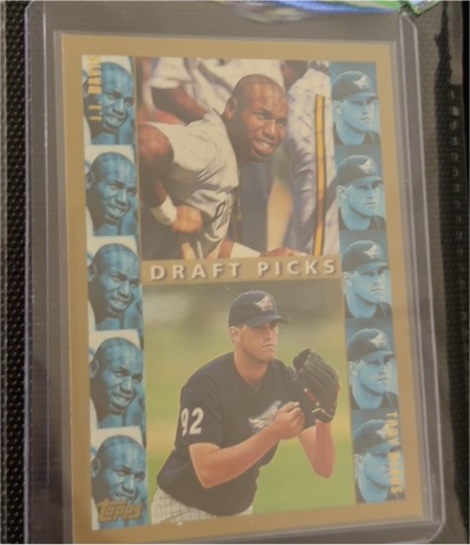1998 Topps Draft Picks #492 Troy Glaus / J.J. Davis — front