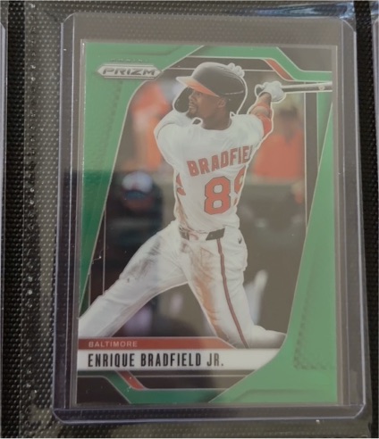 2025 Panini Prizm #192 Enrique Bradfield Jr. — front
