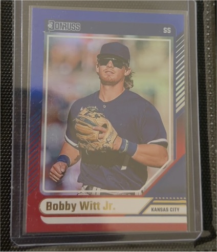 2024 Panini Donruss #1 Bobby Witt Jr. — front