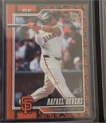 2026 Topps Series 1 #219 Rafael Devers — front