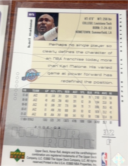 1994-95 Upper Deck Collector's Choice #312 Karl Malone — front
