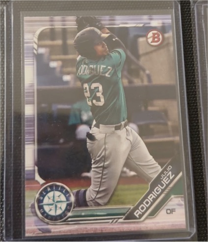 2019 Bowman Draft #BD-60 Julio Rodriguez — front