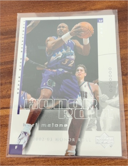 2002-03 Upper Deck Honor Roll #85 Karl Malone — front