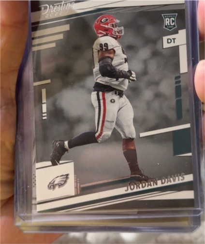 2022 Panini Prestige #339 Jordan Davis — front